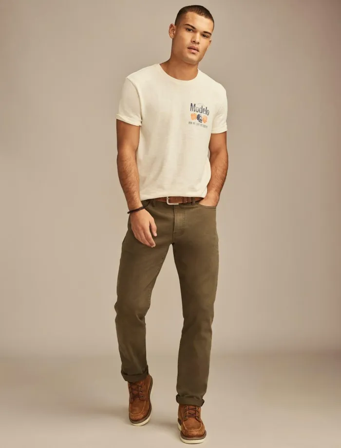 410 Athletic Straight Clover Men Lucky Brand Pants