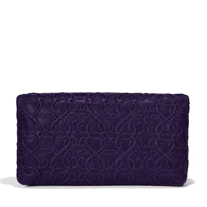Accessories Women Alex And Ani Gabriel Leather Fold Over Clutch Purple