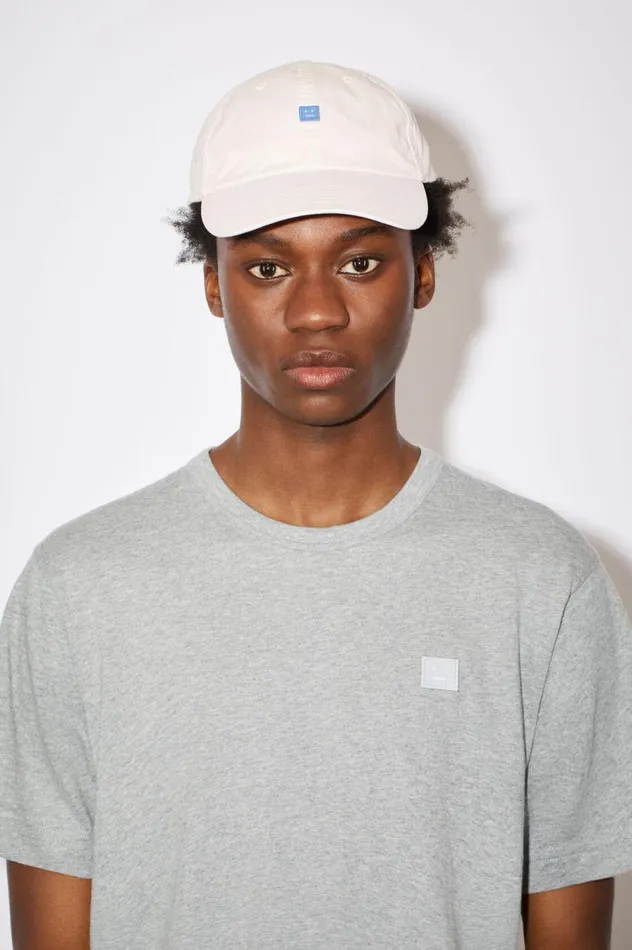 Acne Studios Crew Neck Tshirt 8211 Regular Fit Light Grey Melange Women Tshirts