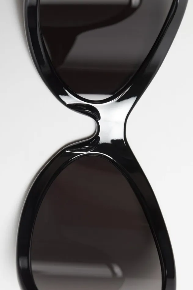Acne Studios Frame Sunglasses Blackblack Men Eyewear