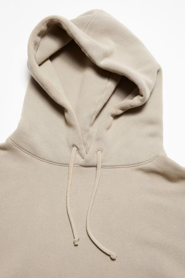 Acne Studios Hooded Sweater Concrete Grey Women Sweatshirts