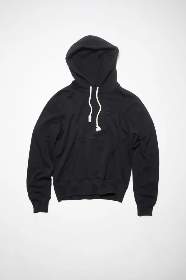 Acne Studios Hooded Sweatshirt 8211 Regular Fit Black Women Sweatshirts