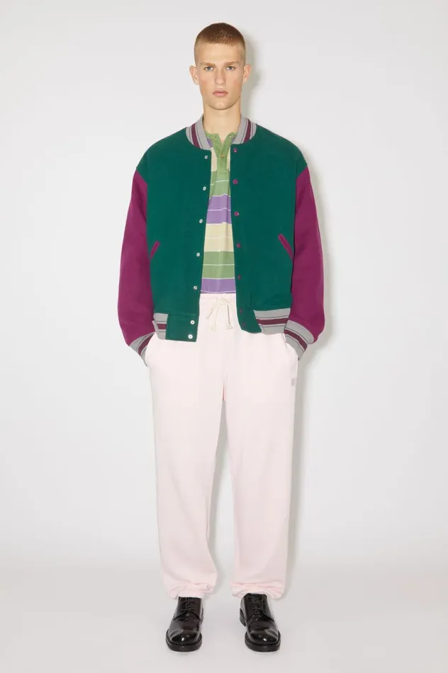 Acne Studios Varsity Jacket Night Green Women Outerwear