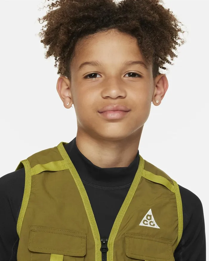All Clothing Kids Nike ACG Olive Flakmossindigo Hazeaction Grape