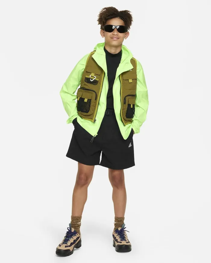 All Clothing Kids Nike ACG Olive Flakmossindigo Hazeaction Grape