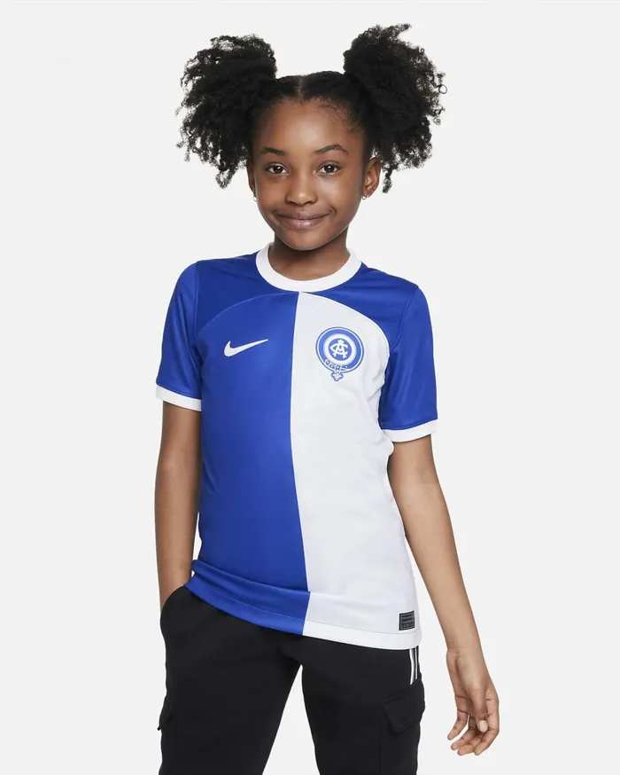 All Clothing Kids Nike Atltico Madrid 202324 Stadium Away Old Royalwhite