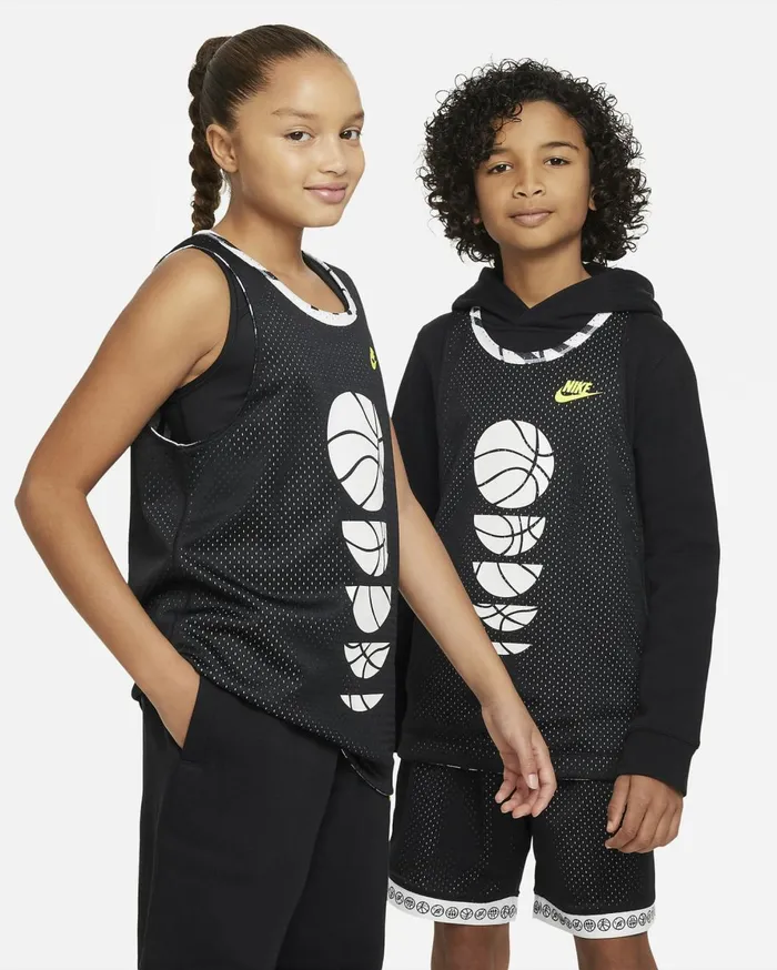 All Clothing Kids Nike Culture Of Basketball Blackwhiteopti Yellow