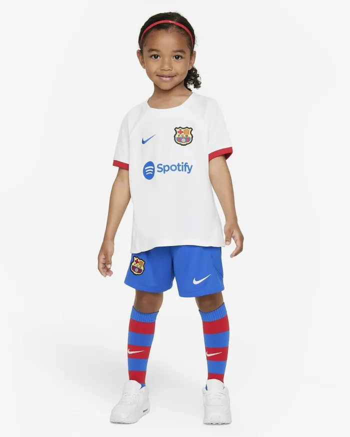 All Clothing Kids Nike FC Barcelona 202324 Away Whiteroyal Blueuniversity Redroyal Blue All Clothing Kids Nike FC Barcelona 202324 Away Whiteroyal Blueuniversity Redroyal Blue