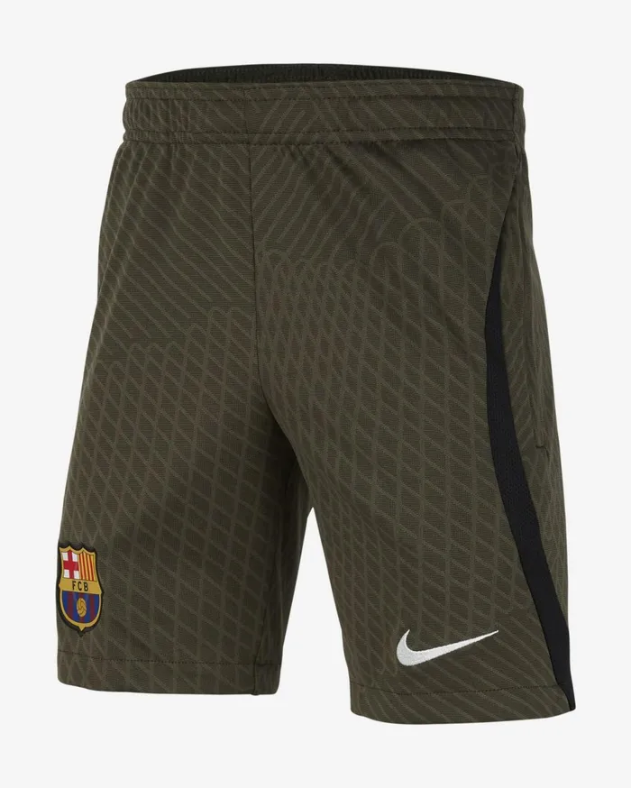 All Clothing Kids Nike FC Barcelona Strike Sequoiablackwhite
