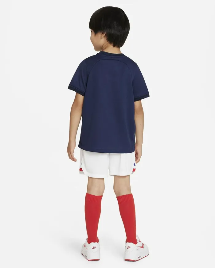 All Clothing Kids Nike FFF 202223 Home Midnight Navywhiteuniversity Redmetallic Gold