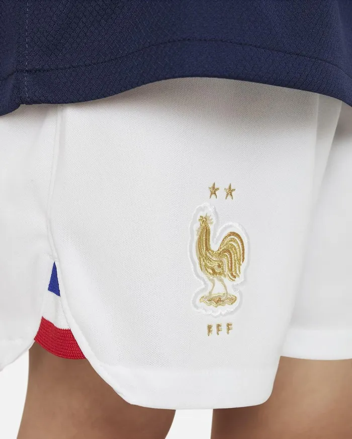 All Clothing Kids Nike FFF 202223 Home Midnight Navywhiteuniversity Redmetallic Gold