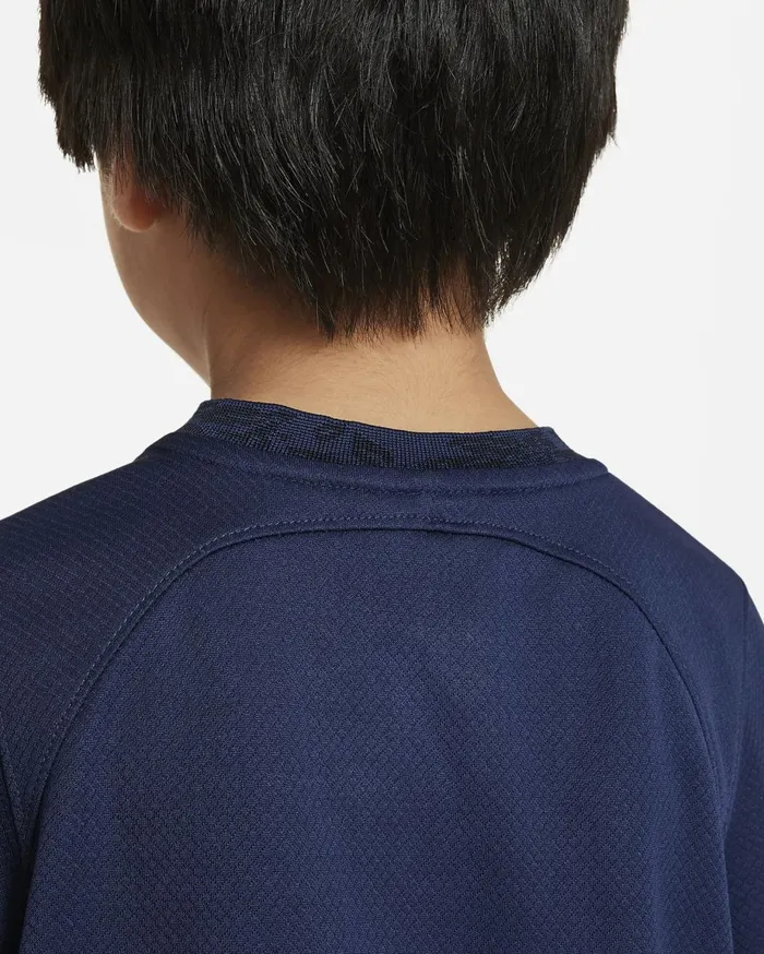 All Clothing Kids Nike FFF 202223 Home Midnight Navywhiteuniversity Redmetallic Gold