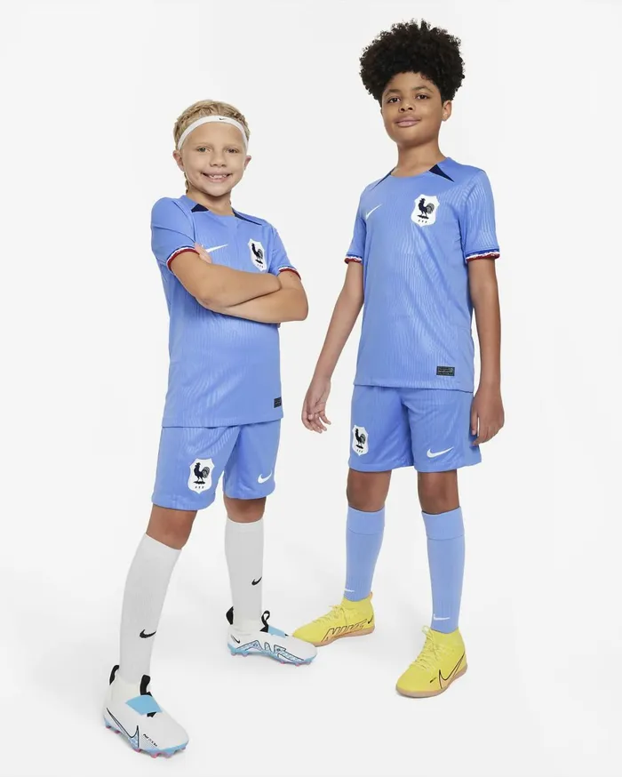 All Clothing Kids Nike FFF 2023 Stadium Home Polarwhite