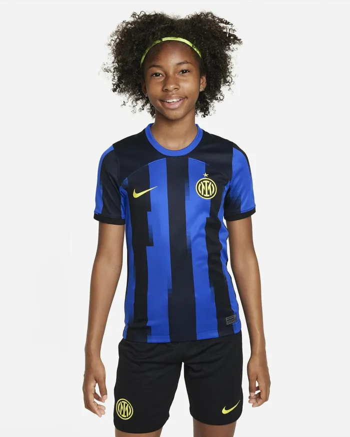 All Clothing Kids Nike Inter Milan 202324 Stadium Home Lyon Blueblackvibrant Yellow All Clothing Kids Nike Inter Milan 202324 Stadium Home Lyon Blueblackvibrant Yellow