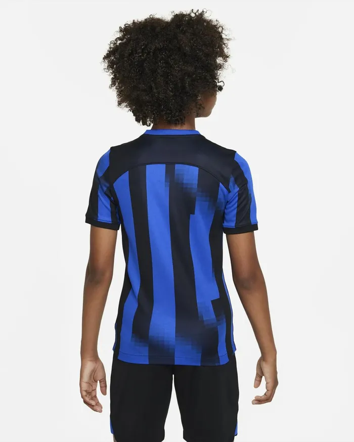 All Clothing Kids Nike Inter Milan 202324 Stadium Home Lyon Blueblackvibrant Yellow