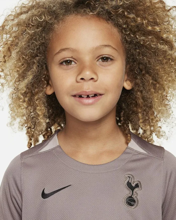 All Clothing Kids Nike Tottenham Hotspur 202324 Third Taupe Hazediffused Taupeblack