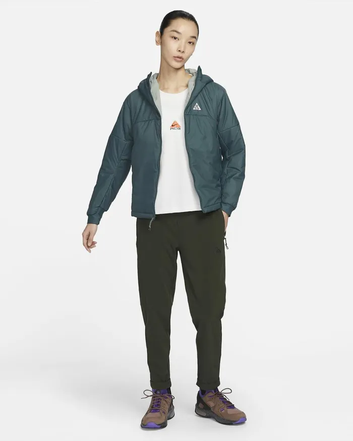 All Clothing Women Nike ACG 039Rope De Dope039 PrimaLoft Faded Sprucemica Greensummit White