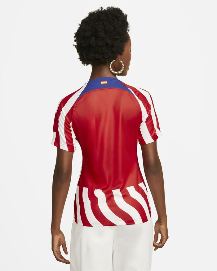 All Clothing Women Nike Atltico Madrid 202223 Stadium Home Whitesport Reddeep Royal Bluedeep Royal Blue