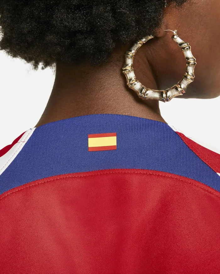 All Clothing Women Nike Atltico Madrid 202223 Stadium Home Whitesport Reddeep Royal Bluedeep Royal Blue