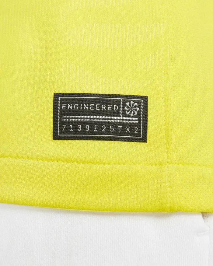 All Clothing Women Nike Brazil 2023 Stadium Home Dynamic Yellowgreen Sparkgreen Spark