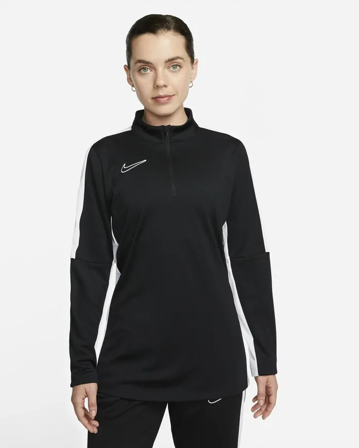 All Clothing Women Nike DriFIT Academy Blackwhitewhite