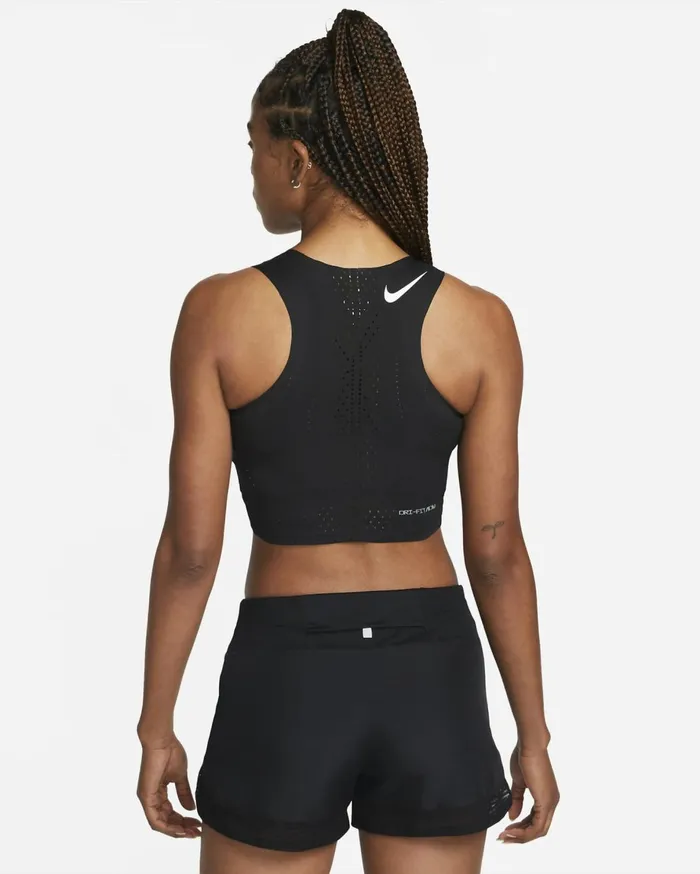 All Clothing Women Nike DriFIT ADV AeroSwift Blackwhite