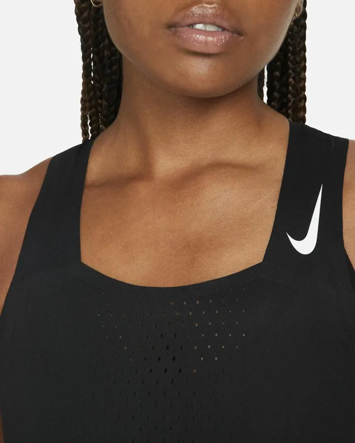 All Clothing Women Nike DriFIT ADV AeroSwift Blackwhite