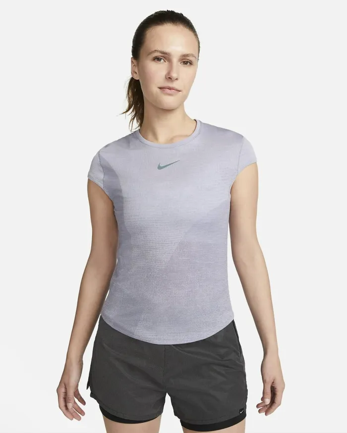 All Clothing Women Nike DriFIT Run Division Oxygen Purpleindigo Haze