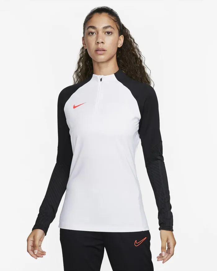 All Clothing Women Nike DriFIT Strike Whiteblackbright Crimson