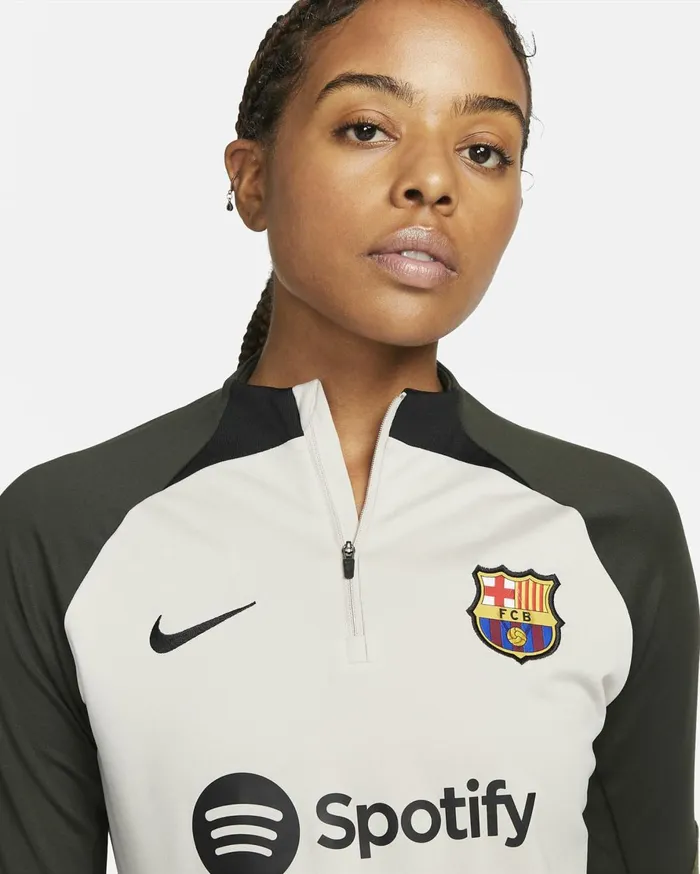 All Clothing Women Nike FC Barcelona Strike Stringblacksequoiablack