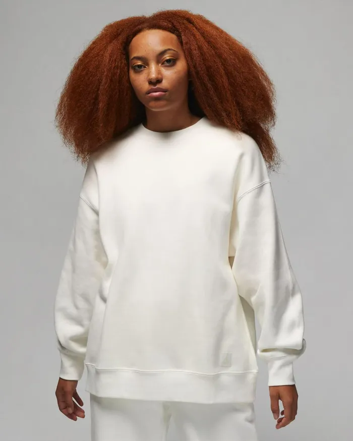 All Clothing Women Nike Jordan Flight Fleece Sail
