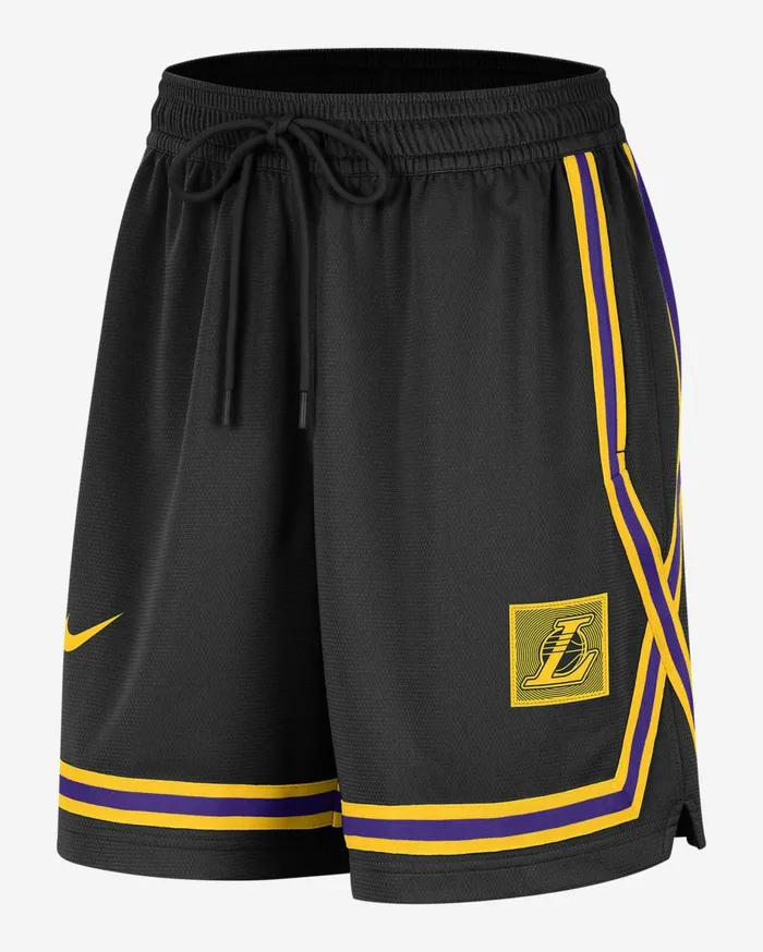 All Clothing Women Nike Los Angeles Lakers Fly Crossover Blackamarillofield Purple