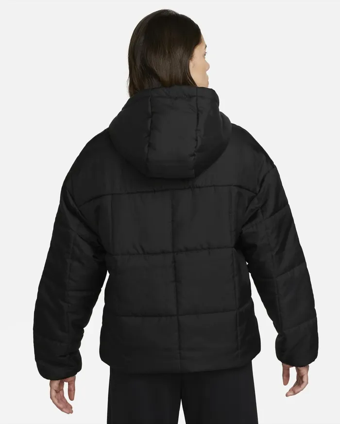 All Clothing Women Nike Sportswear Classic Puffer Blackwhite