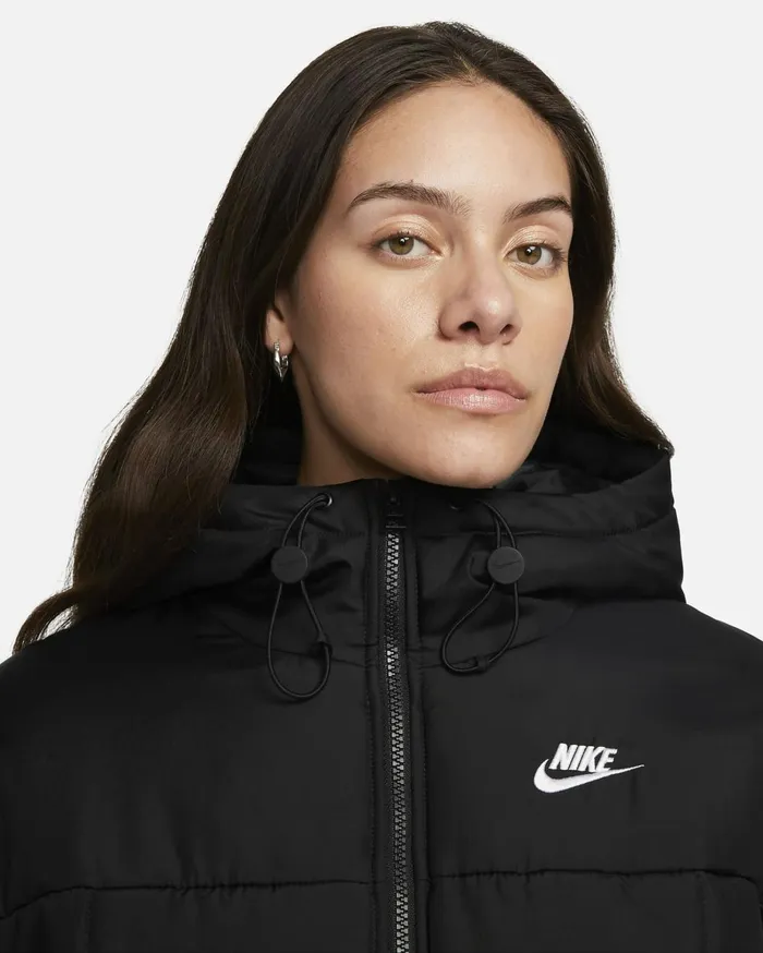 All Clothing Women Nike Sportswear Classic Puffer Blackwhite