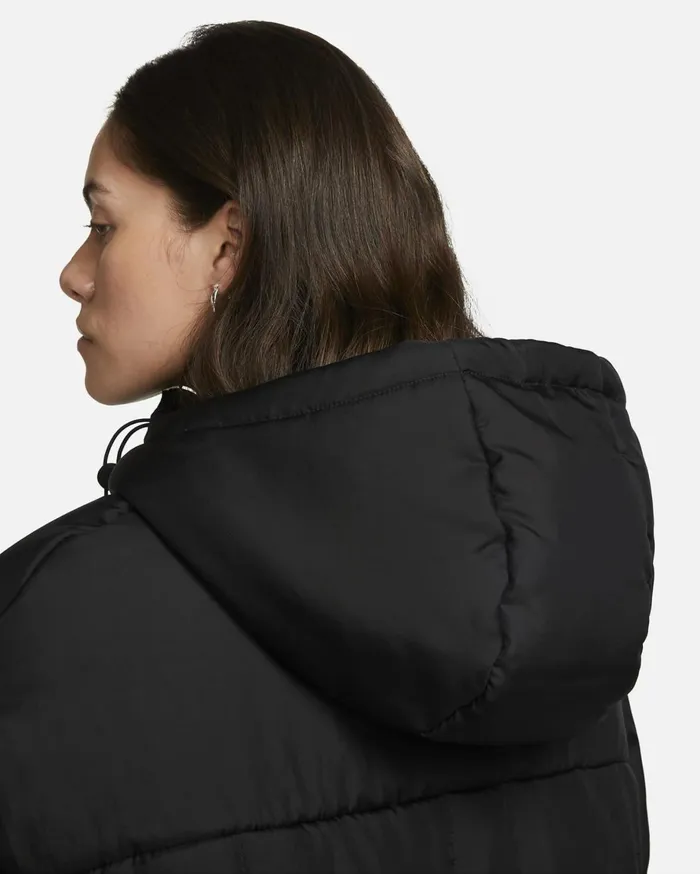 All Clothing Women Nike Sportswear Classic Puffer Blackwhite