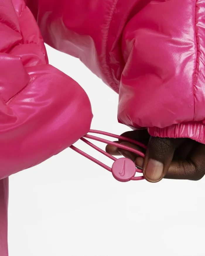 All Clothing Women Nike Sportswear Classic Puffer Shine Fireberryfireberry