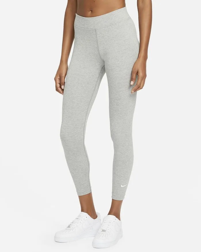 All Clothing Women Nike Sportswear Essential Dark Grey Heatherwhite