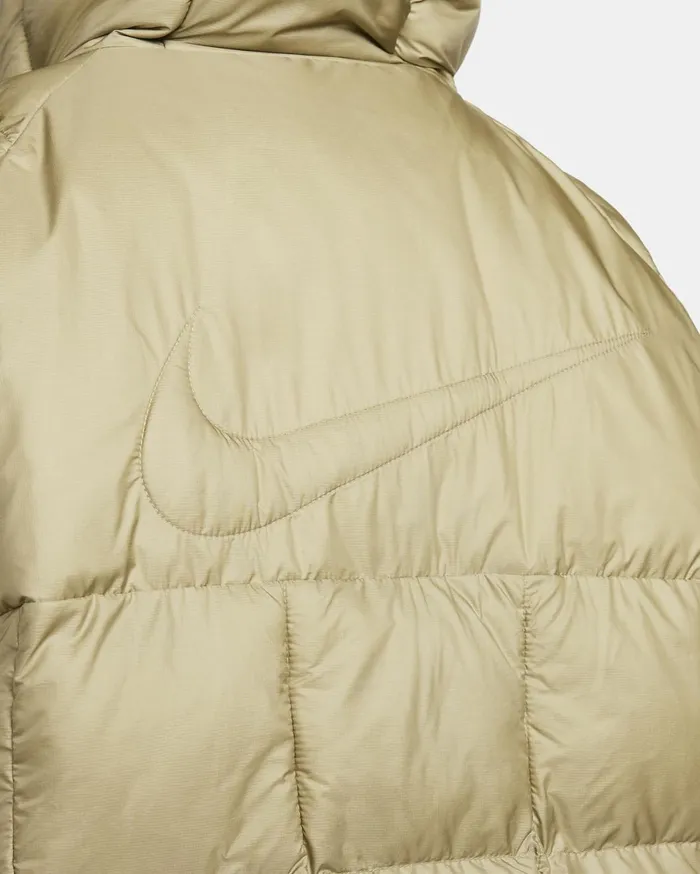 All Clothing Women Nike Sportswear Swoosh Puffer PrimaLoft Neutral Olivewhite