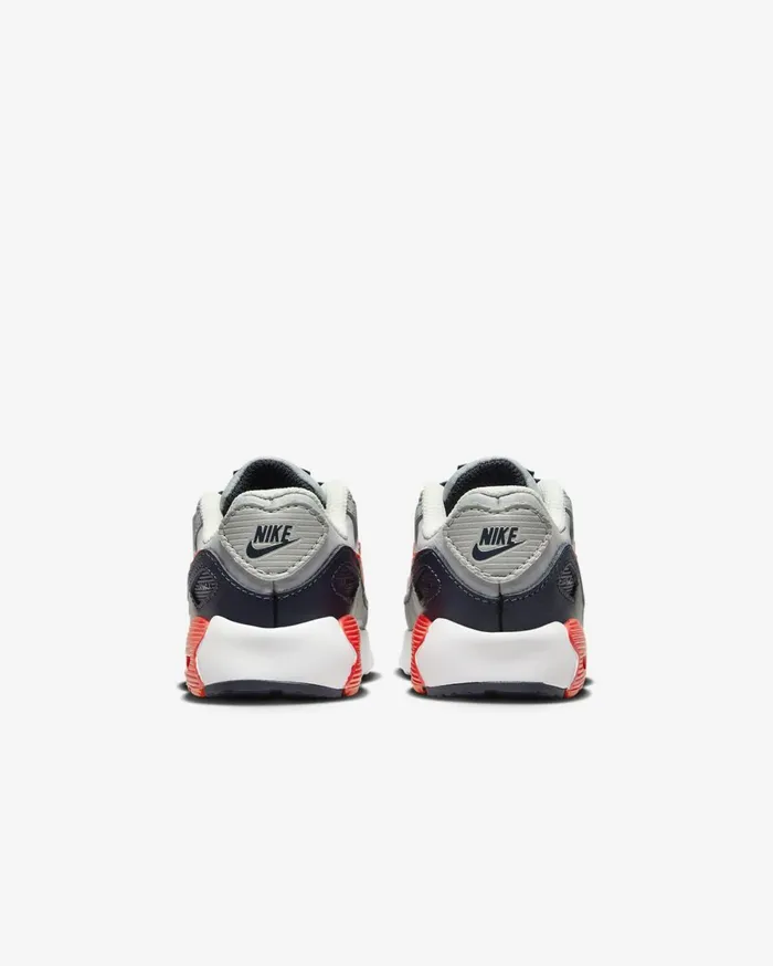 All Shoes Kids Nike Air Max 90 LTR Light Smoke Greydark Obsidianphantombright Crimson