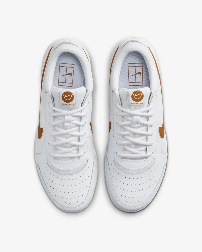 All Shoes Men Nike NikeCourt Air Zoom Lite 3 Whitepale Ivorymonarch