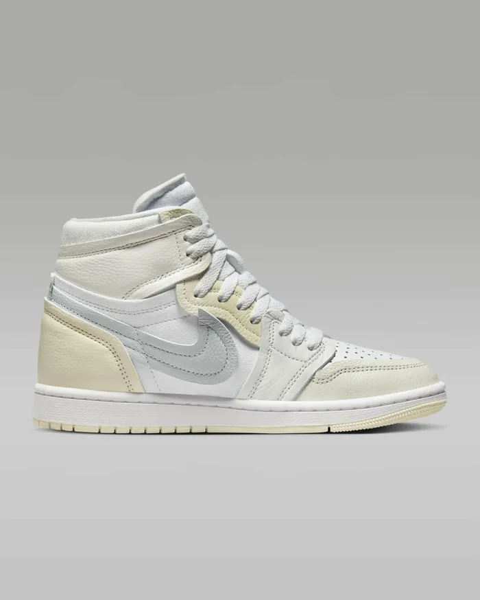 All Shoes Women Nike Air Jordan 1 High MM Whitesailcoconut Milkpure Platinum