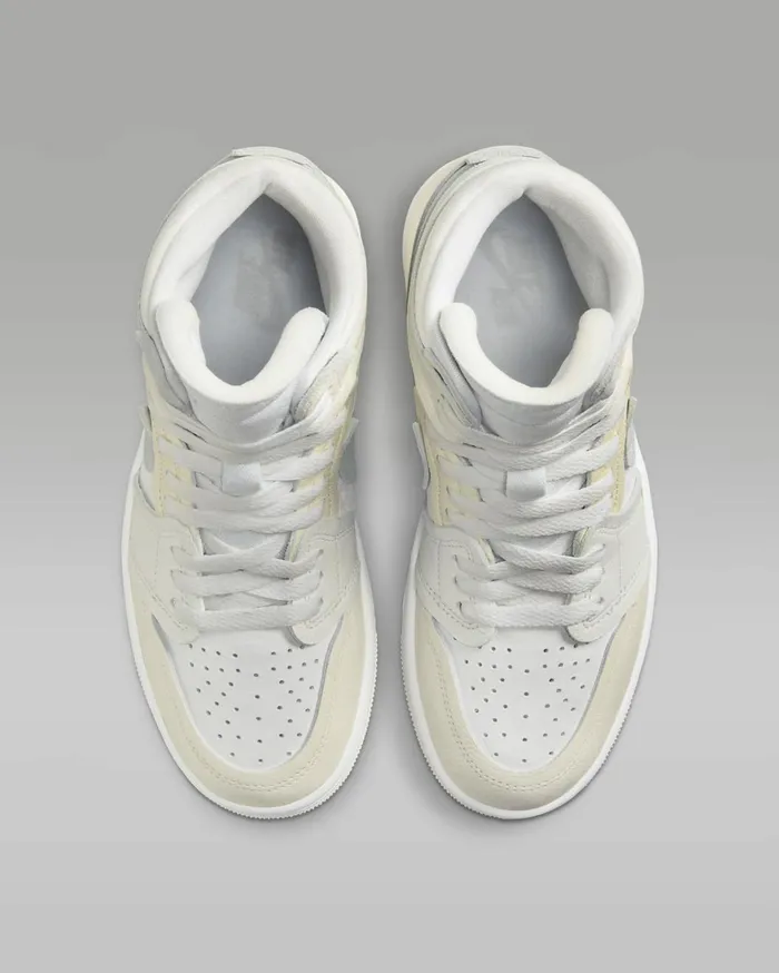 All Shoes Women Nike Air Jordan 1 High MM Whitesailcoconut Milkpure Platinum