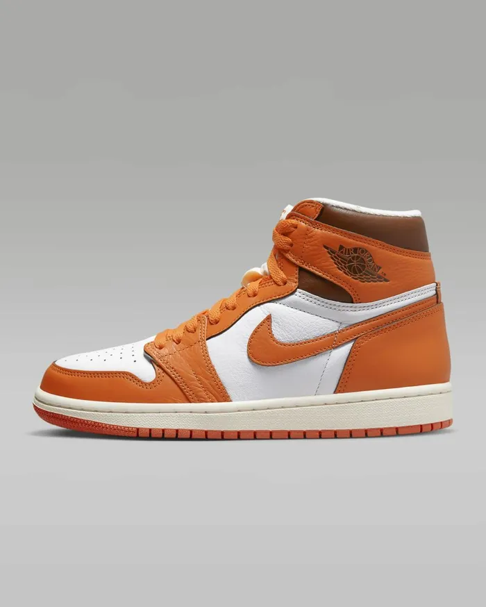 All Shoes Women Nike Air Jordan 1 Retro High OG Whitebrownsailstarfish