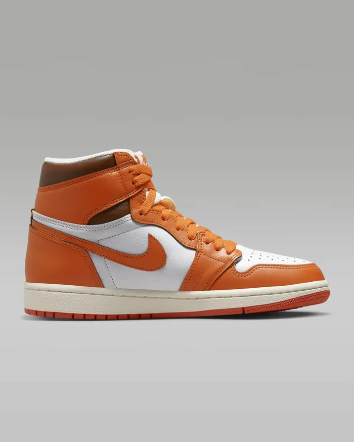 All Shoes Women Nike Air Jordan 1 Retro High OG Whitebrownsailstarfish