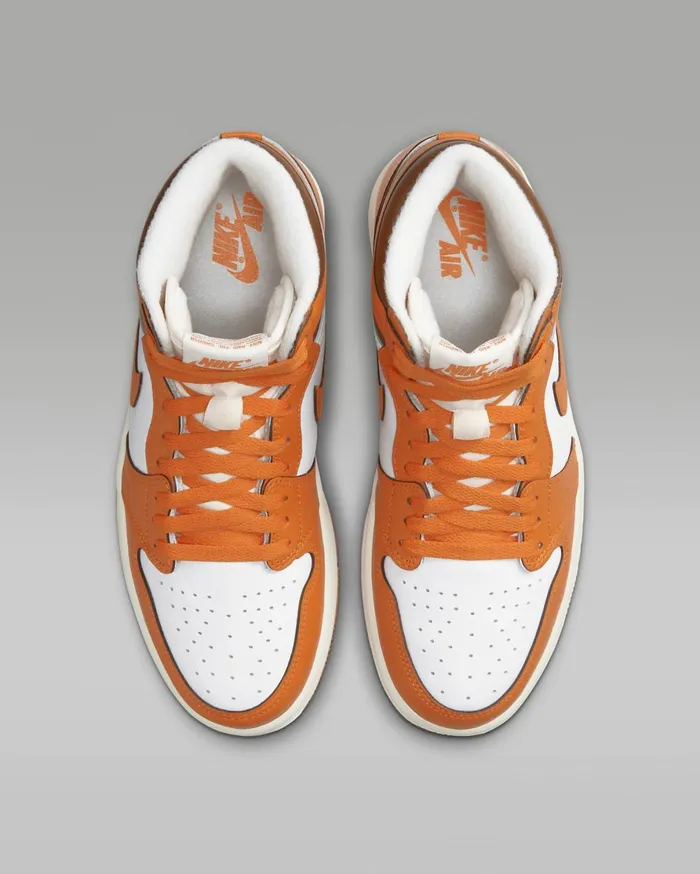 All Shoes Women Nike Air Jordan 1 Retro High OG Whitebrownsailstarfish