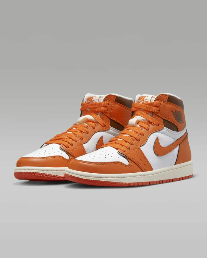 All Shoes Women Nike Air Jordan 1 Retro High OG Whitebrownsailstarfish