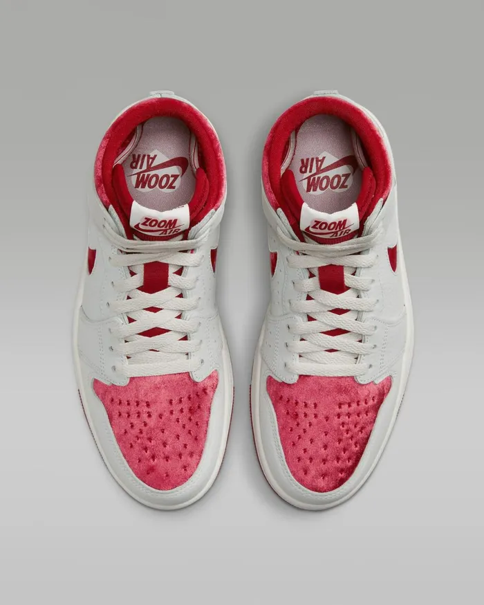 All Shoes Women Nike Air Jordan 1 Zoom CMFT 2 039Valentines Day039 Summit Whitephantomgym Red