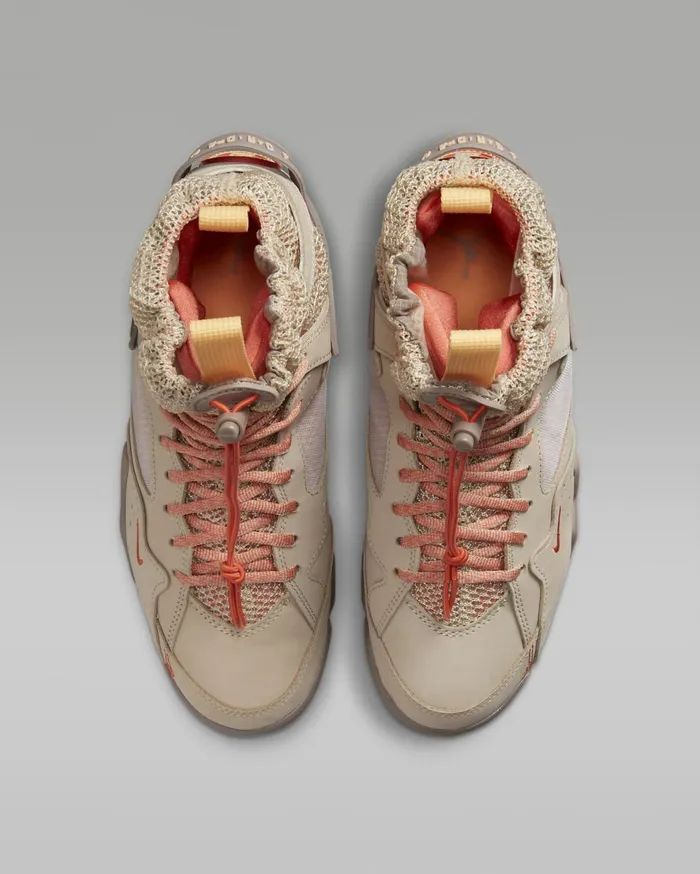 All Shoes Women Nike Air Jordan 7 Retro BBS Sand Driftmaltturf Orangepeach Cream