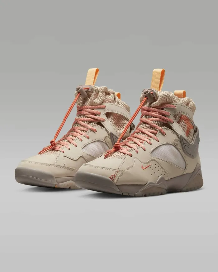 All Shoes Women Nike Air Jordan 7 Retro BBS Sand Driftmaltturf Orangepeach Cream