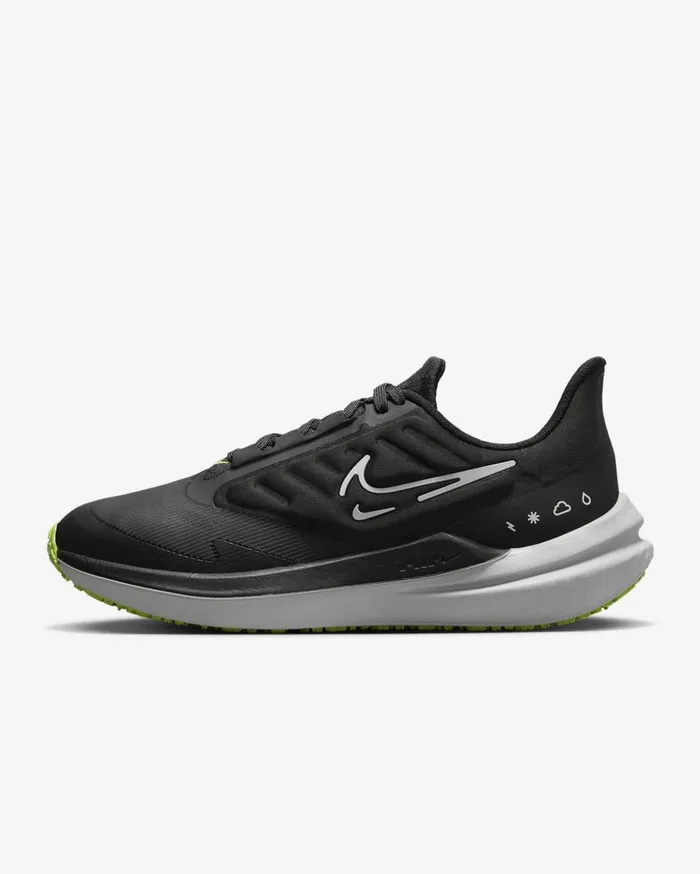 All Shoes Women Nike Air Winflo 9 Shield Blackdark Smoke Greyvoltwhite